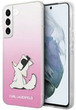 Etui Karl Lagerfeld Choupette Eat do Samsung Galaxy S22 Plus Pink (3666339045722) - obraz 1