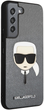 Панель Karl Lagerfeld Saffiano Ikonik Karl Head для Samsung Galaxy S22 Plus Silver (3666339045517) - зображення 2