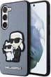 Панель Karl Lagerfeld Saffiano Karl&Choupette для Samsung Galaxy S23 Grey (3666339117887) - зображення 1