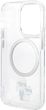 Панель Karl Lagerfeld Iconic Karl&Choupette Magsafe для Apple iPhone 14 Pro Transparent (3666339087623) - зображення 2