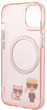 Панель Karl Lagerfeld Karl&Choupette Aluminium Magsafe для Apple iPhone 14 Plus Pink (3666339087333) - зображення 3