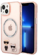 Панель Karl Lagerfeld Karl&Choupette Aluminium Magsafe для Apple iPhone 14 Pink (3666339087326) - зображення 1