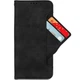 Чехол-книжка с кармашками Deexe Wallet Stand для Motorola Moto G24 Power / G04 / G04s / E14 - Black - изображение 2