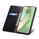 Чехол-книжка с кармашками UniCase Leather Wallet для Motorola Edge 40 - Black - изображение 4