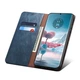 Чехол-книжка с кармашками UniCase Leather Wallet для Motorola Edge 40 Neo - Blue - изображение 4