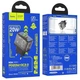 Сетевое зарядное устройство Hoco N34 Dazzling PD20W+QC3.0 - Transparent Black - изображение 6