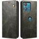 Чехол-книжка с кармашками UniCase Leather Wallet для Motorola Edge 40 Neo - Green - изображение 1