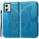 Чехол UniCase Butterfly Pattern для Motorola Moto G54 / G54 Power - Blue - изображение 1