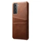 Защитный чехол Deexe Pocket Case для Samsung Galaxy S21 (G991) - Brown - изображение 3