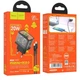 Сетевое зарядное устройство Hoco N34 Dazzling PD20W+QC3.0 + кабель Type-C to Type-C - Transparent Black - изображение 6