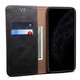 Чехол-книжка с кармашками UniCase Leather Wallet для Samsung Galaxy S21 (G991) - Black - изображение 8