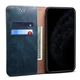 Чехол-книжка с кармашками UniCase Leather Wallet для Samsung Galaxy S21 (G991) - Blue - изображение 8