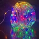 Розумна гірлянда від USB з блютуз керуванням через смартфон та пульт Lotus Lamp X 100 LED 10 метрів - изображение 3