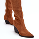 Kowbojki damskie wysokie Delia 40 Camel (5905677962888) - obraz 3