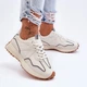 Buty sportowe damskie na platformie do kostki Faro 37 Beżowe (5905677428100) - obraz 1
