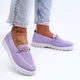 Buty wsuwane damskie Alena 38 Fioletowe (5905677410464) - obraz 1