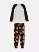 Плюшевая пижама Merry Crustmas черная (кофта+штаны) Primark 128см (400093847) - изображение 2