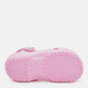 Chodaki dziecięce dla dziewczynki z ozdobami Crocs Classic Glitter Clog K 206993-6S0-C13 30-31 Różowe (196265217137) - obraz 6