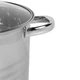 Каструля з кришкою Kamille KM-5403 8.5 л 24 см срібляста - зображення 2