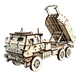 Механічний дерев'яний 3D пазл SUNROZ HIMARS. УКРАЇНСЬКА ХИМЕРА 272 ел. - зображення 1