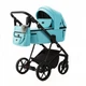 Коляска Adamex Vasco 2 в 1 TK-134 Бирюзовый - изображение 1