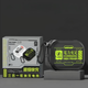 Універсальний зарядний кабель рулетка 3в1 100W: USB, Type-C, Lightning, MicroUSB - компактний, чорний - зображення 1