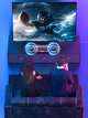 Компьютерная колонка динамик AULA AD116 c RGB подстветкой, USB+Bluetooth подключением, панорамный 6D звук, BL - изображение 5