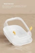 Туалет для кошек ELE PET 36 х 50 х 18см, c лопаткой, Белый (119-WHITE) - изображение 5