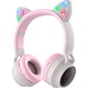 Навушники з вушками Bluetooth Hoco W27 Cat Ear Grey ( Сірий ) - изображение 1