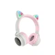 Навушники з вушками Bluetooth Hoco W27 Cat Ear Grey ( Сірий ) - изображение 3
