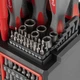 Набор отверток с комплектом насадок 114 ед INTERTOOL VT-3372 - изображение 3