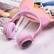Навушники з вушками Bluetooth Hoco W27 Cat Ear Pink ( Рожеві ) - изображение 4