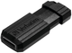 Флеш пам'ять Verbatim Storen Go PinStripe 8GB USB 2.0 Black (23942490623) - зображення 3