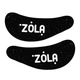 Патчи силиконовые многоразовые для глаз Zola черные 1 пара - изображение 2
