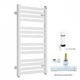 Рушникосушка комбінована Terma Marlin 780x530 White, тен ONE + вентиль Unico - зображення 1