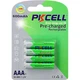 Батарейки для фонаря и игрушек AAA PKCELL 600mAh 1.2V Ni-MH RTU 4 шт (AAA600-4B) - изображение 1