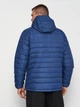 Куртка демисезонная с капюшоном мужская Columbia Omni-Heat Powder Lite Hooded Jacket 1693931-452 2XL Синяя (0193855556263_0990039859079) - изображение 2