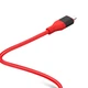 Кабель XO GB006 Lightning to HDMI 2K (2M) Чорний-червоний - зображення 3