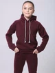 Дитячий спортивний костюм (худи + штани) для дівчинки AVRORA AW171187 134-140 см Бордо - зображення 3