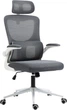 Офисное эргономичное кресло GT Racer X-5728 White/Gray - изображение 1