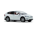 Машинка Автопром Tesla Model X біла (1:22) 7574A - зображення 1