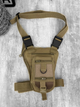 Тактична сумка стегна Tactical bag Coyote - зображення 5