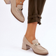 Loafersy damskie Lemar Damira 40 Beżowe (3409047146486) - obraz 2