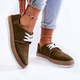 Trampki damskie niskie Big Star KK276007 36 Khaki (5900714530532) - obraz 1