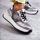 Buty sportowe damskie na platformie do kostki GOE KK2N4083 38 Srebrne (5903163977033) - obraz 4