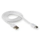 Кабель USB WALKER 110 Type-C white (тех.пак) - изображение 1