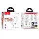 Бездротові блютуз навушники HOCO EQ1 Music guide true wireless BT5.3 headset TWS Білий - изображение 2