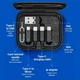 Кабель HOCO U114 Treasure box storage 7in1 60W 3А Multi/Micto/Type-C/Lightning/PD/Card-Pin універсальний набір для пристроїв / підставка для телефону Чорний - изображение 7