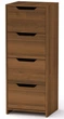 Высокий комод Компанит комод-с Орех экко (410943285) - изображение 1