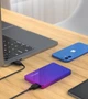 Внешний Жесткий диск SomnAmbulist 500Gb USB 3.0 + Защитный кейс Фіолетовий - изображение 3